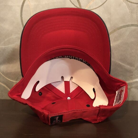 Texas Tech Red Raiders Hat Cap Embroidered Logo Captivating Headgear University - Picture 8 of 9